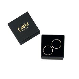 Big Never-Ending Hoop Earrings (pair) by Catbird